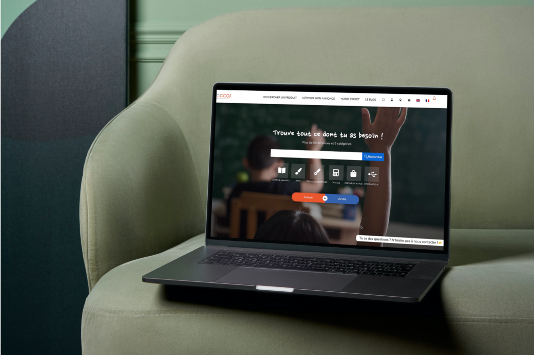 Création site e-commerce Etud&rsquo;Occas 